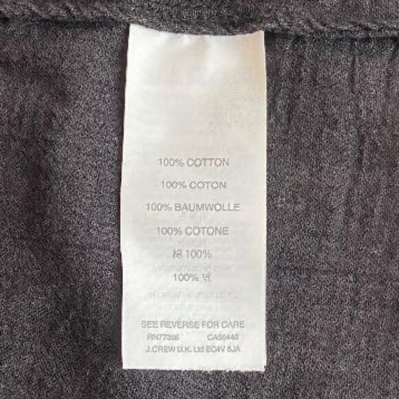 🆕 J. Crew Black Swimsuit Cover-Up - Picture 5 of 7